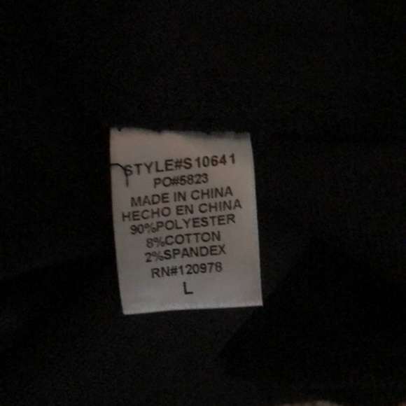 Black Button Mini Skirt - Picture 5 of 5